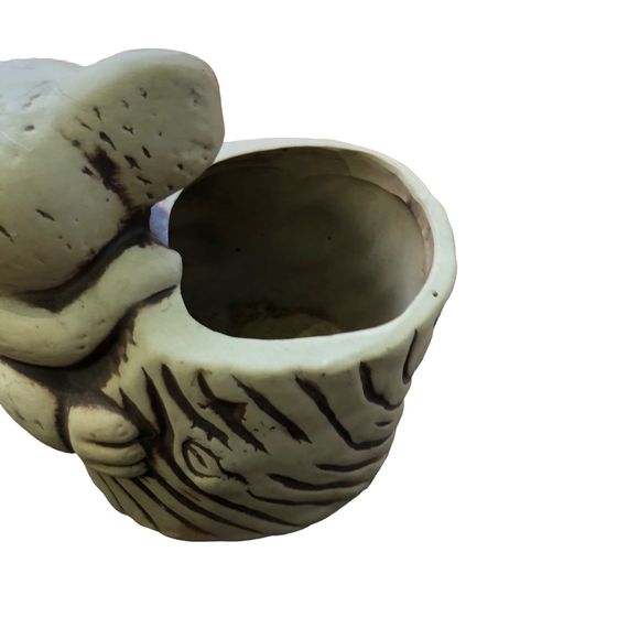 Vintage Koala Bear Ceramic Planter by Armbee Made in Taiwan - Picture 7 of 12